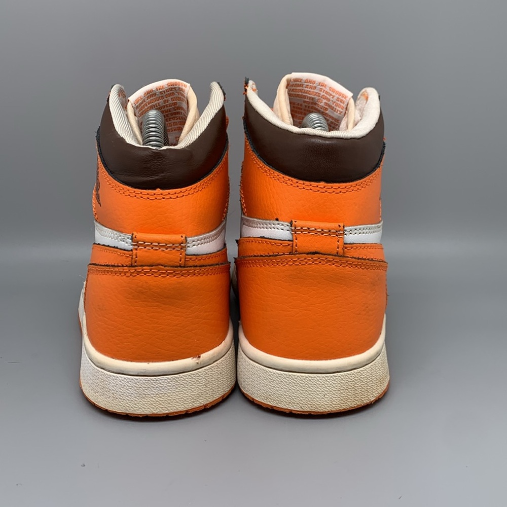 Jordan 1 Retro High OG Starfish‎ Basketball Shoes Women’s Sz 5.5 - Picture 3 of 10